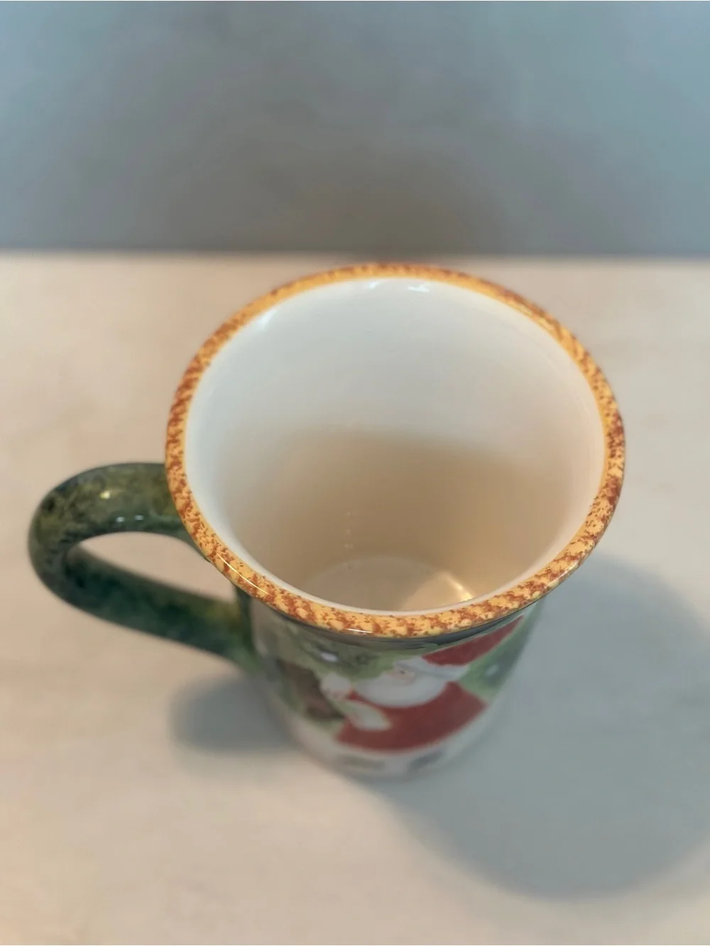 Betty Whiteaker Christmas Santa Coffee Mug - Certified International